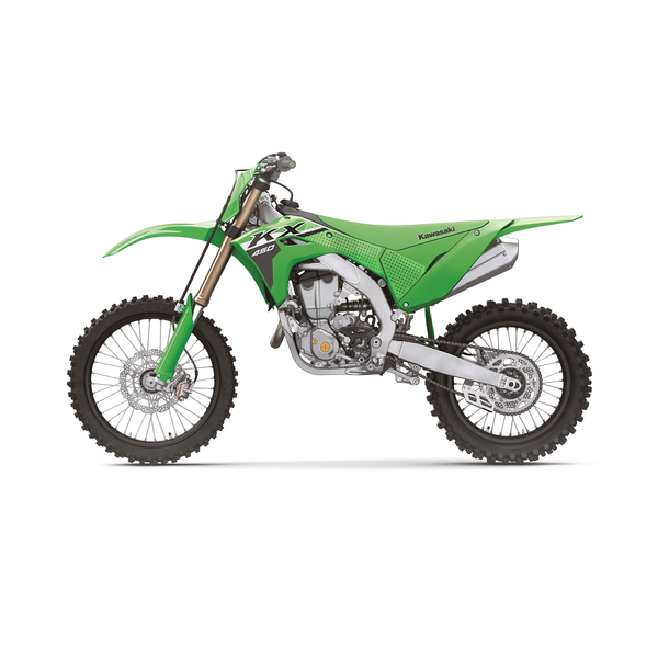 Stompgrip - Kawasaki KX 450/X/SR 2024-26 Dirt Bike 3D Griptape Kit (00