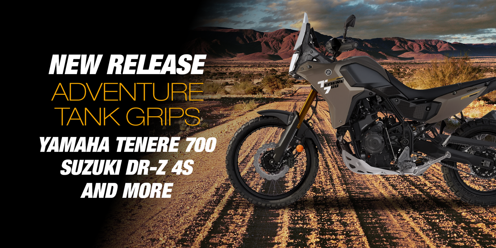 Adventure Bike Tank Grip - NEW KITS