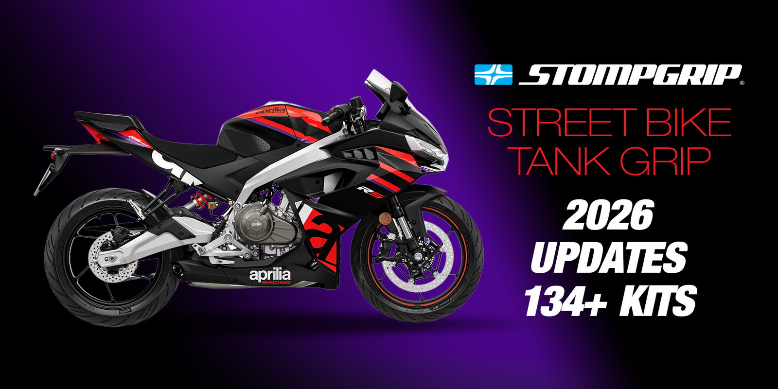 Street Bike Tank Grip Release - Updated 2026 Models