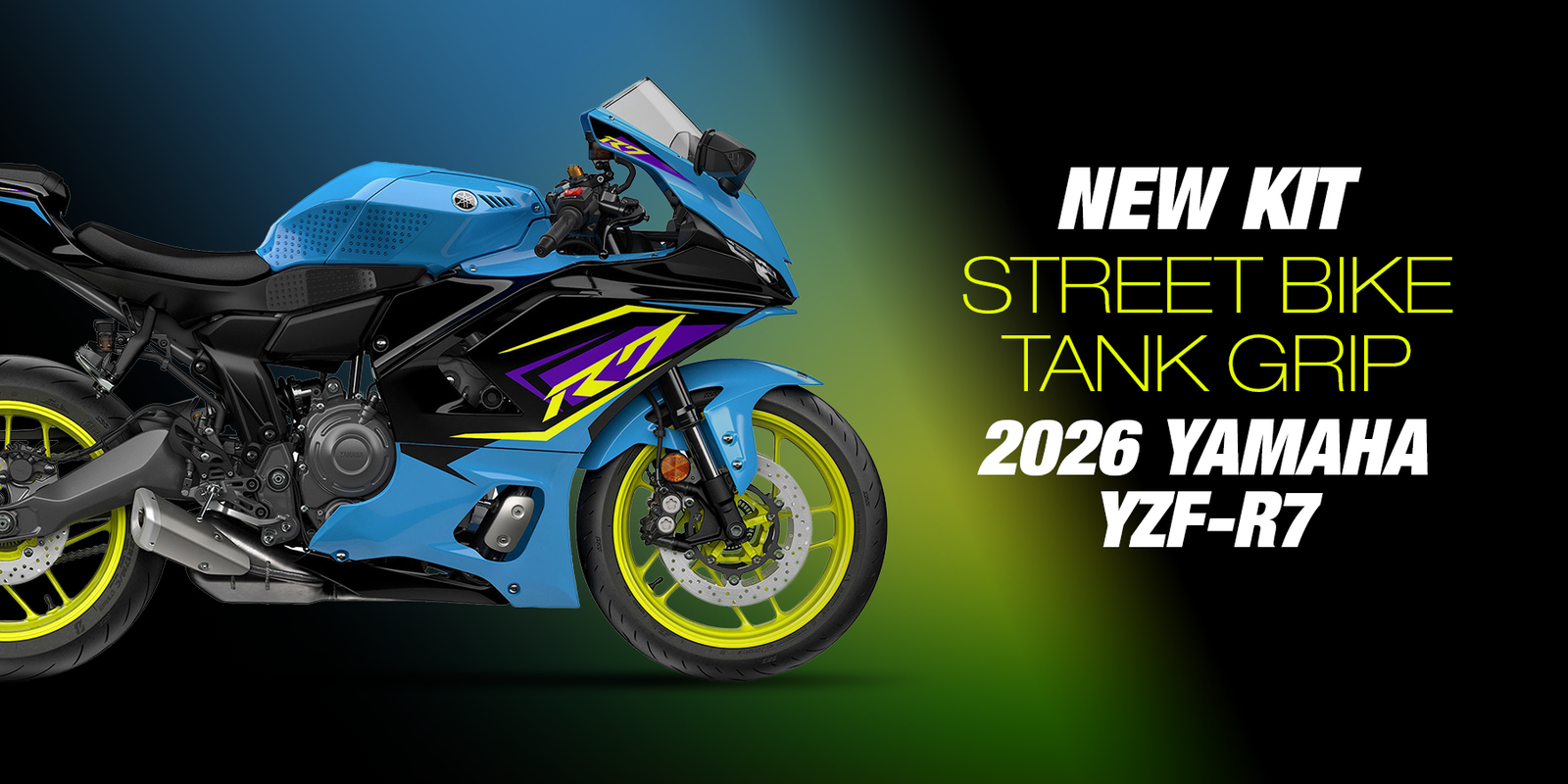 New Product Release: Stompgrip Tank Grip for the All New 2026 Yamaha YZF-R7