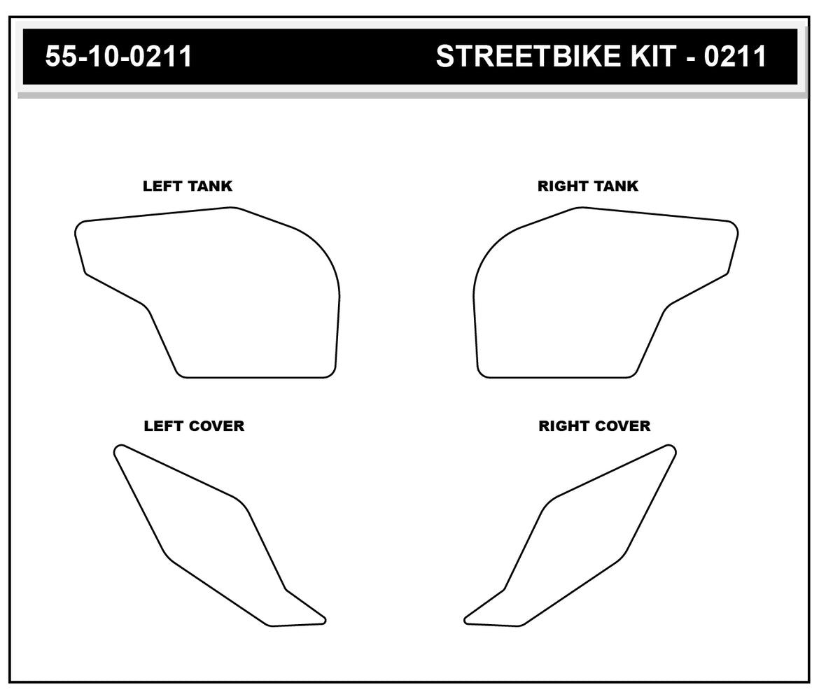 Stompgrip - Honda CBR600RR 24-25 EURO Tank Grips (0211)