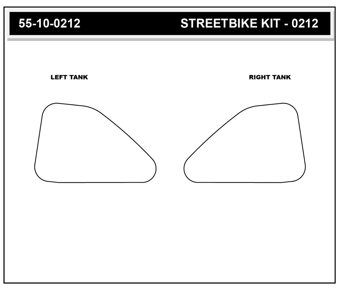 Stompgrip - Yamaha MT-09 2024 Tank Grips (0212)