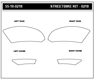 Stompgrip - Yamaha YZF-R9 25-26 Tank Grips (0218)