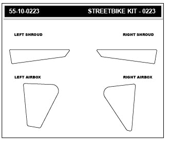 Stompgrip - SUZUKI DR-ZS/ DR-Z4SM 2025-26 Tank Grips (0223)