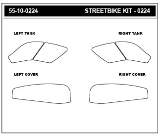 Stompgrip - YAMAHA YZF R7 2026 Tank Grips (0224)