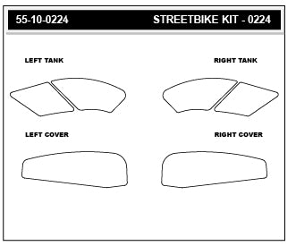 Stompgrip - YAMAHA YZF R7 2026 Tank Grips (0224)