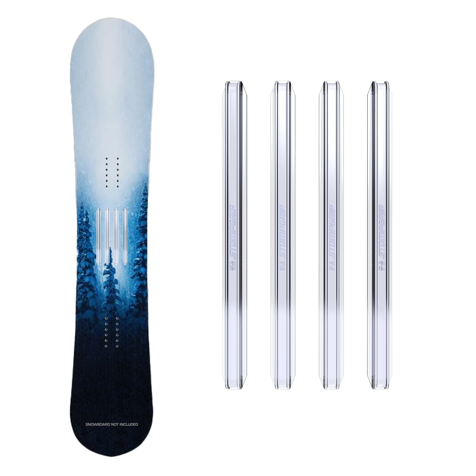 BOXOB Lot de 3 Pièces Stomp Pad, Transparent Pad Snowboard Antidérapant  Snowboard Grip Pad pour Snowboard : : Sports et Loisirs