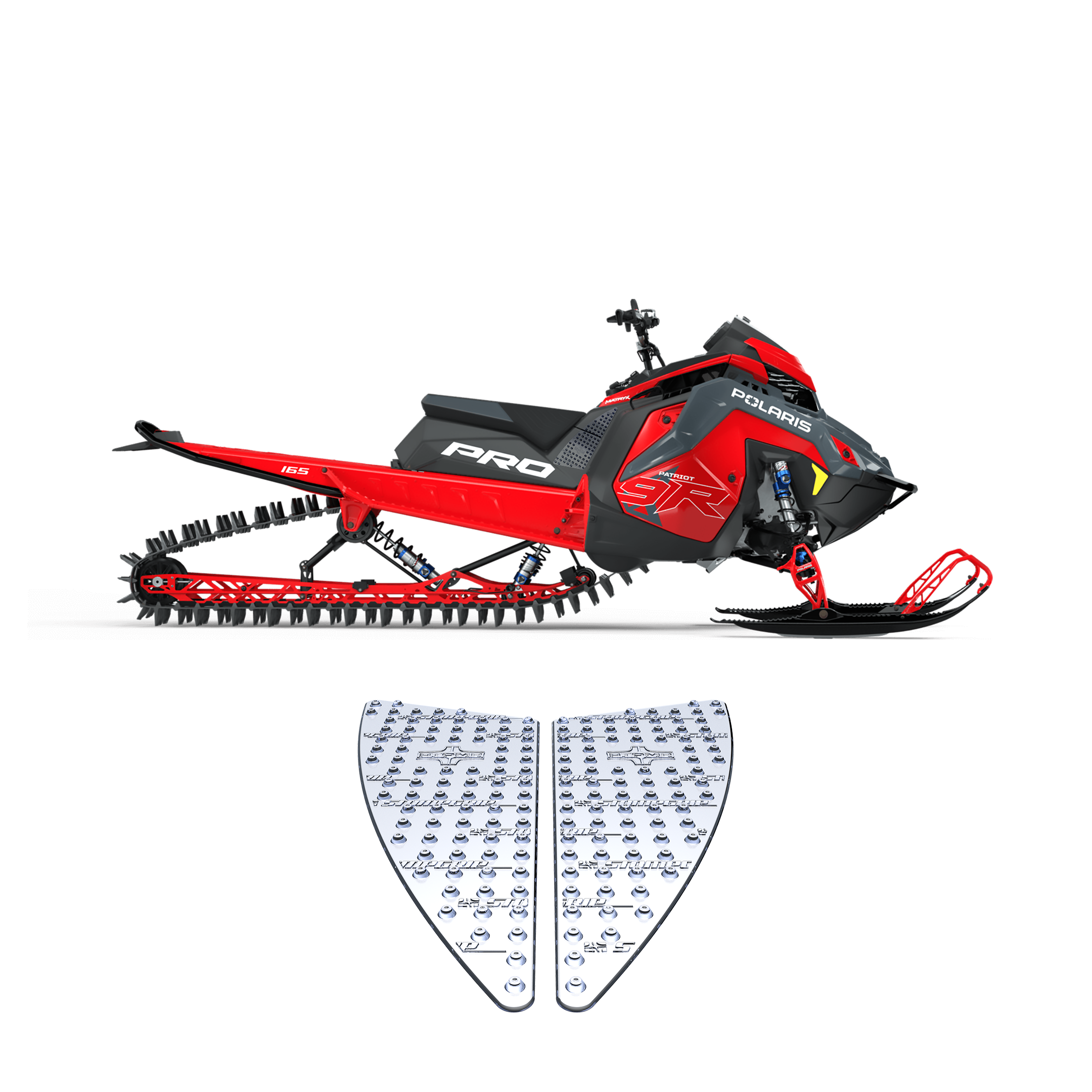 Stompgrip - Snowmobile: Universal Console Grips (0001)