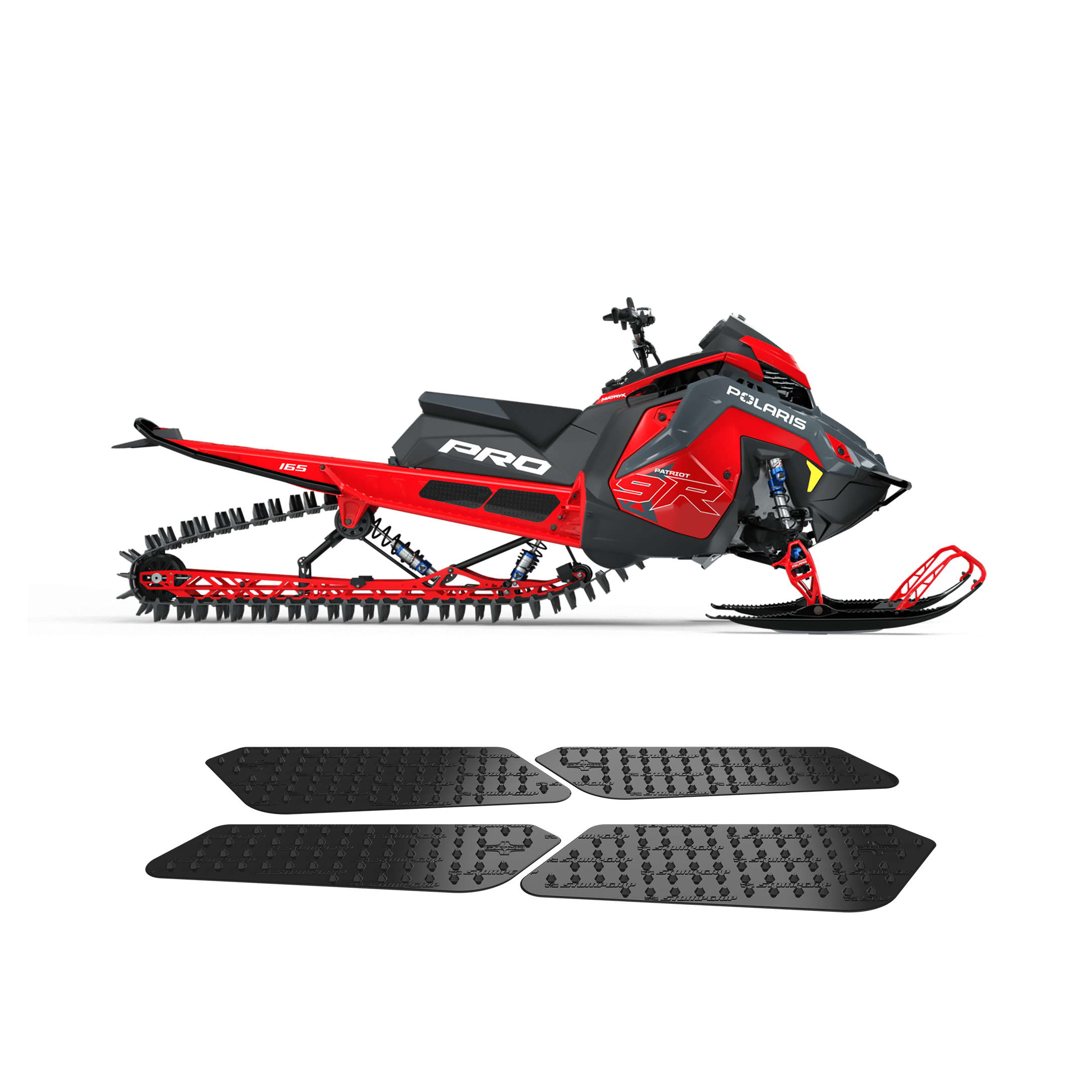 Stompgrip - Snowmobile: Universal Tunnel Grips (0001)