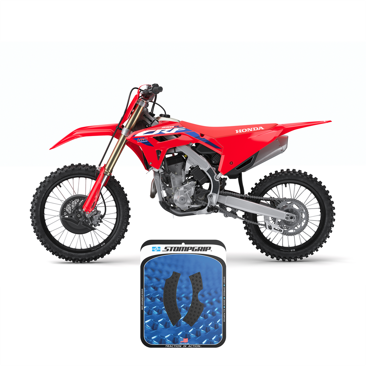 Honda CRF250R/RX 22-23 Dirt Bike Frame Grips (0001-1)