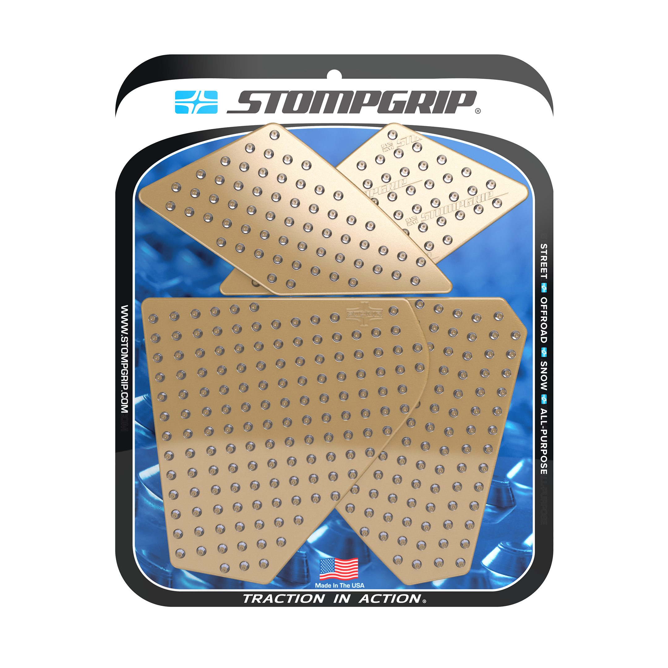 Stompgrip - Yamaha YZ250F/400F/426F 98-02 Dirt Bike 3D Griptape Kit (0