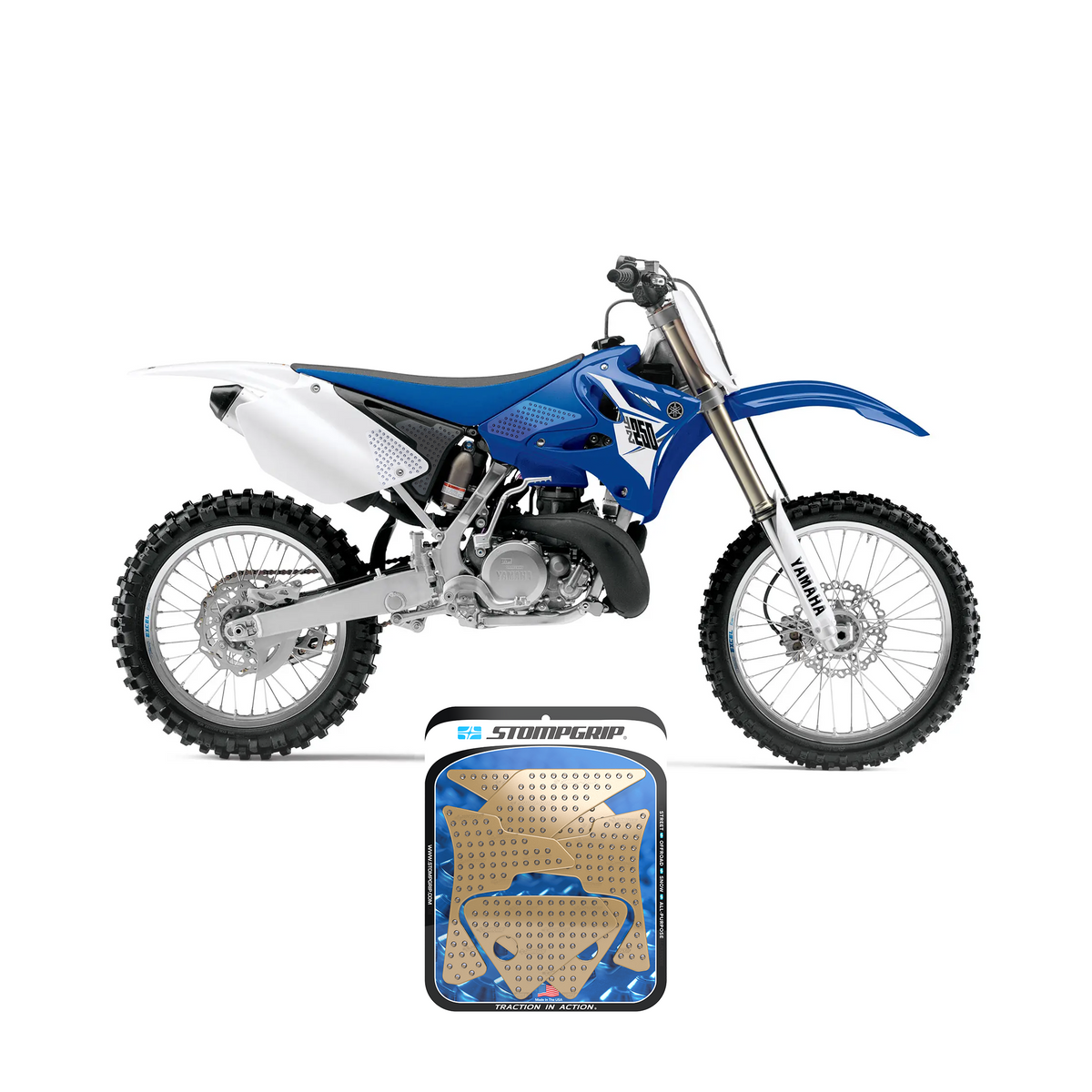 Yamaha YZ125/250 02-14 Dirt Bike 3D Griptape Kit (0003)