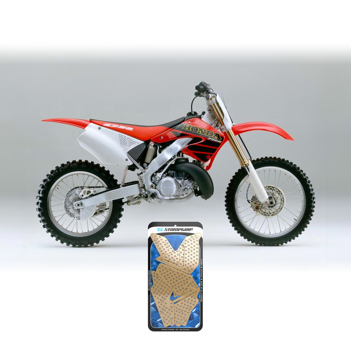 Honda CR125R/250R 00-01 Dirt Bike 3D Griptape Kit (0013)