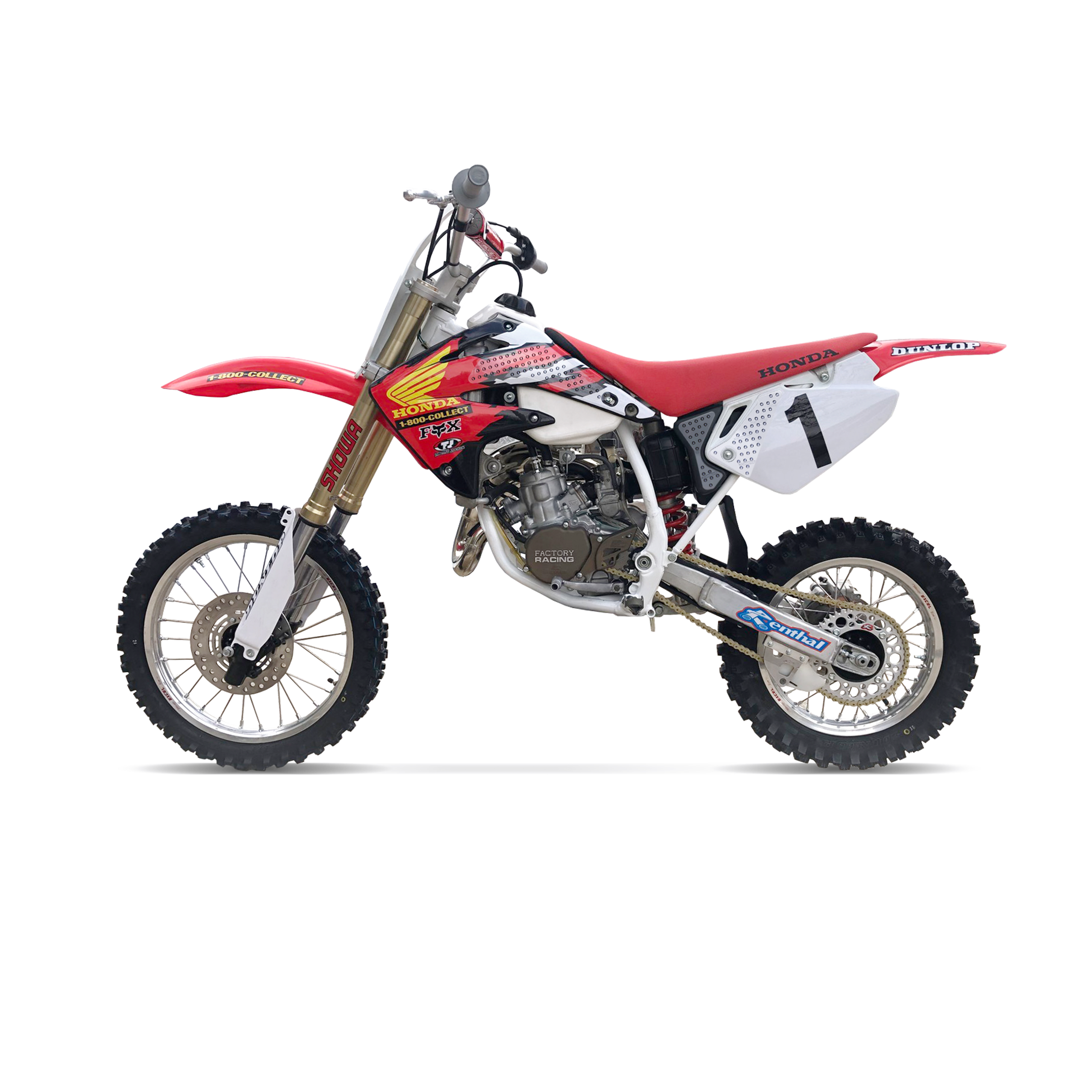Stompgrip - Honda CR85R 03-07 Dirt Bike 3D Griptape Kit (0014)