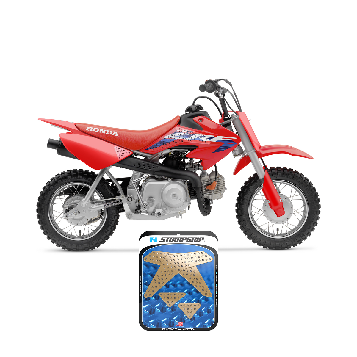 Honda CRF50F 04-24 Dirt Bike 3D Griptape Kit (0016)