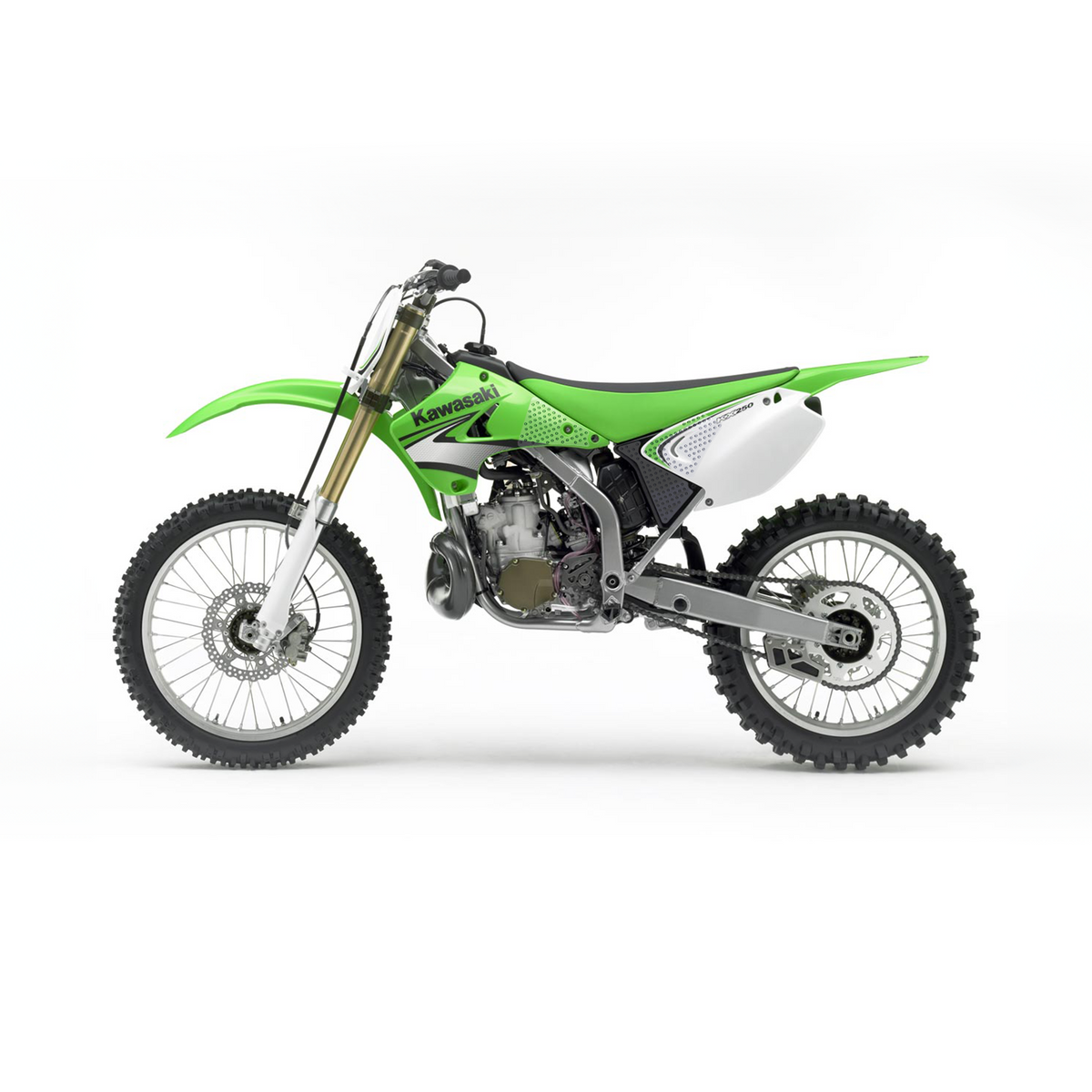 Kawasaki KX 125/250 03-07 Dirt Bike 3D Griptape Kit (0025)