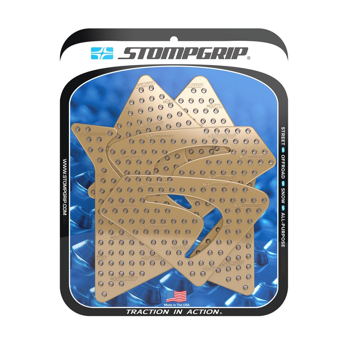 Stompgrip - Kawasaki KX 125/250 03-07 Dirt Bike 3D Griptape Kit (0025) Stompgrip - Kawasaki KX 125/250 03-07 Dirt Bike 3D Griptape Kit (0025)