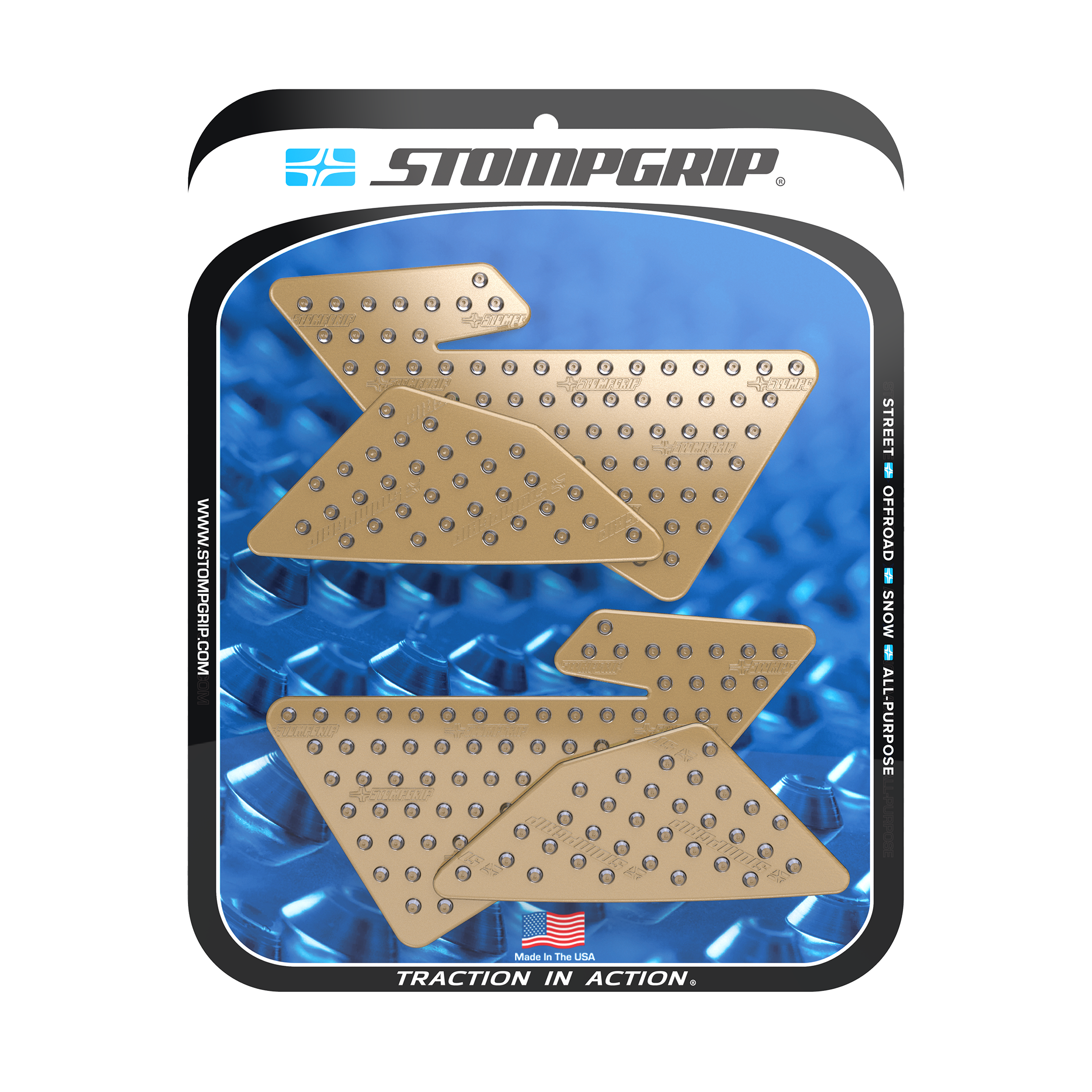 Stompgrip - Kawasaki KX 110 02-09 Dirt Bike 3D Griptape Kit (0028)