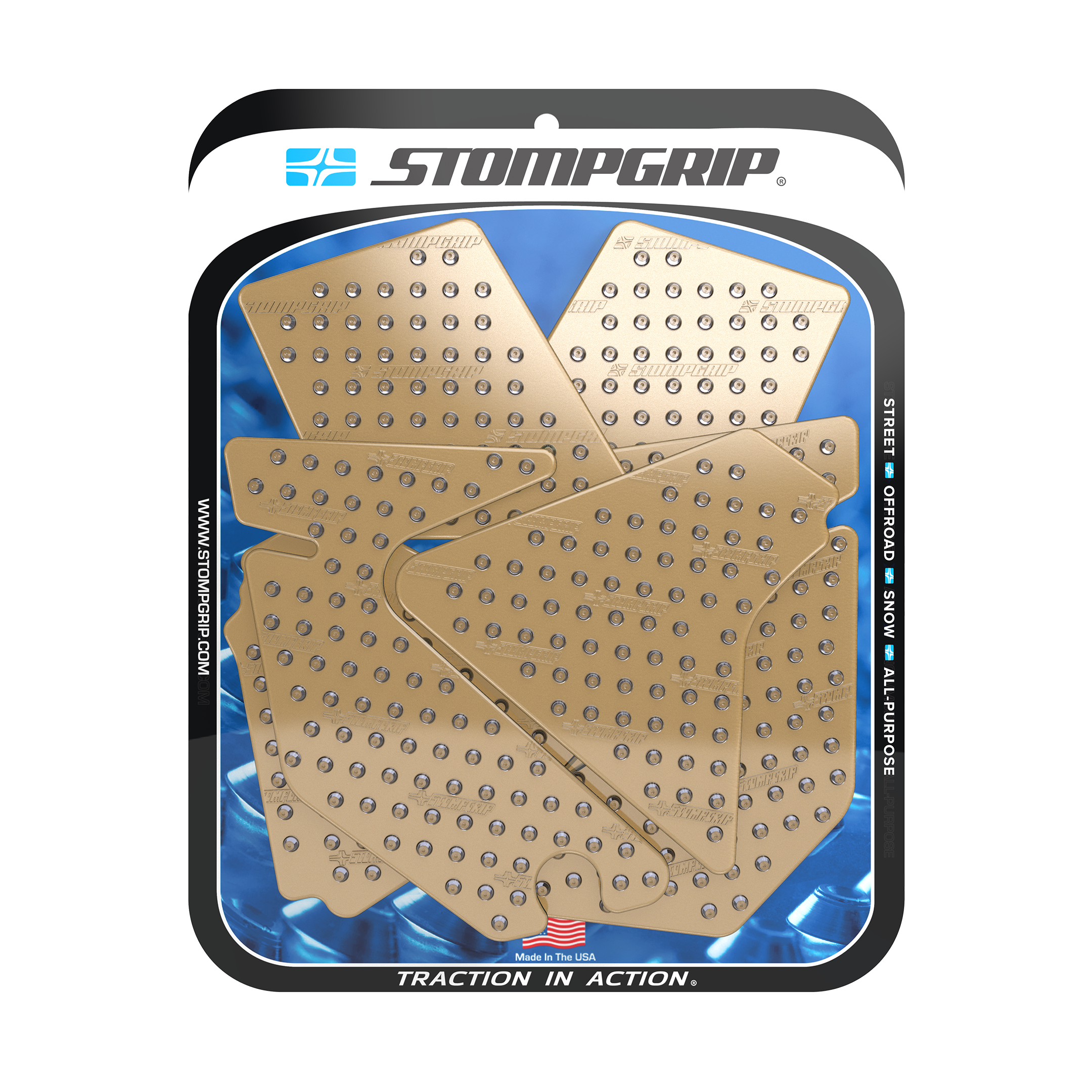 Stompgrip - Suzuki RM125 03 Dirt Bike 3D Griptape Kit (0035)