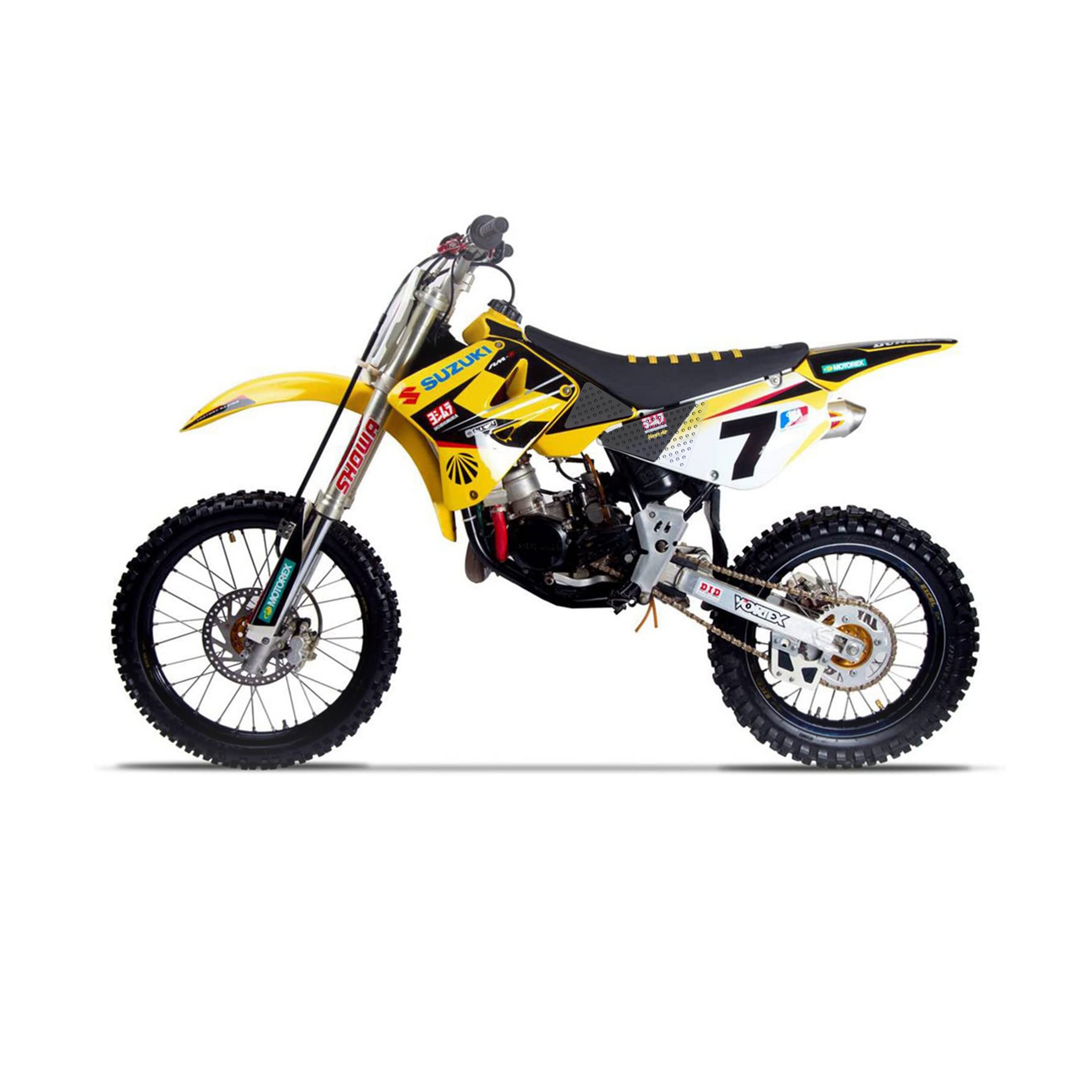 Suzuki RM85 02 24 Dirt Bike 3D Griptape Kit 0037 Stompgrip