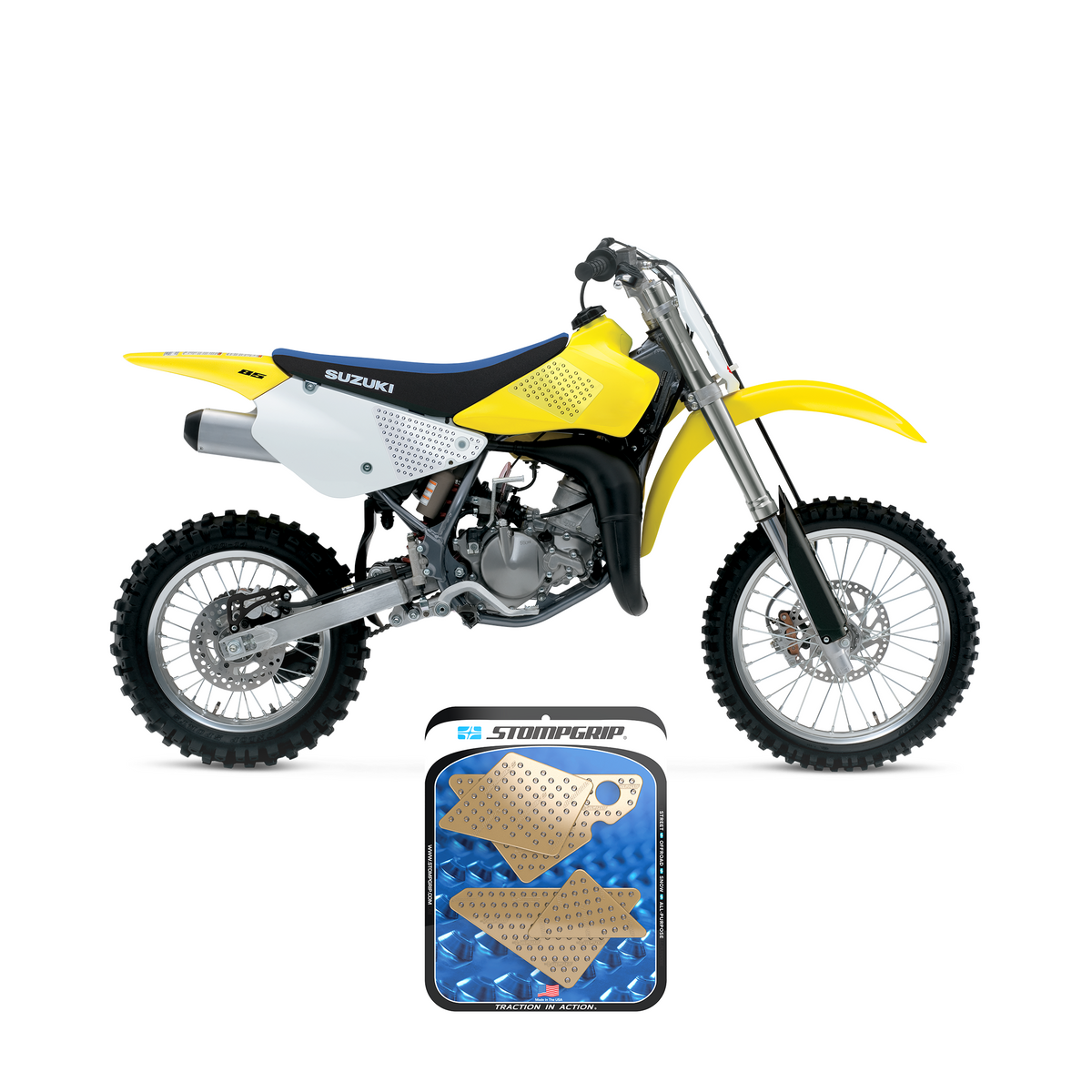 Suzuki RM85 02-24 Dirt Bike 3D Griptape Kit (0037)