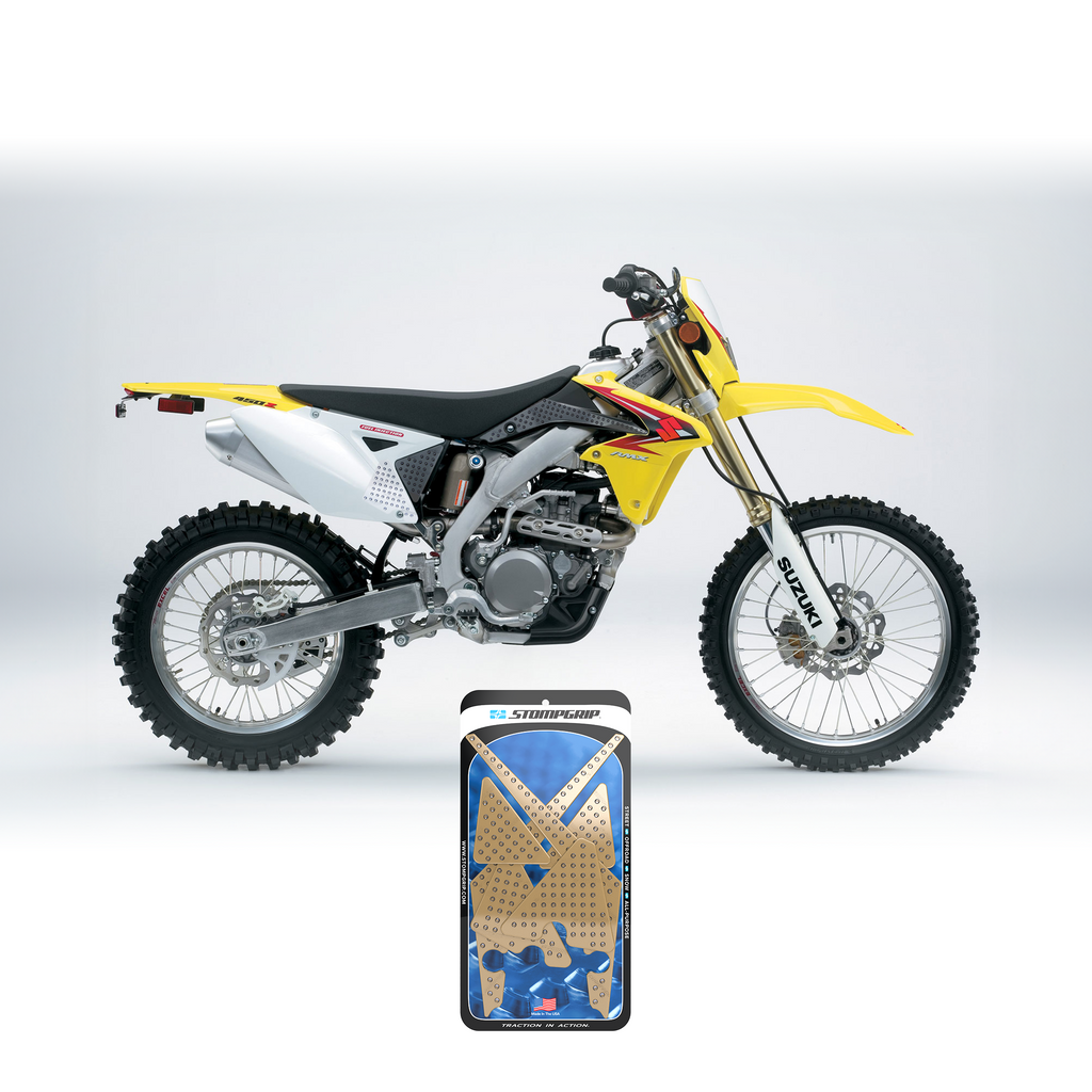 Stompgrip - Suzuki RMX450Z 17-19 Dirt Bike 3D Griptape Kit (0042) Stompgrip - Suzuki RMX450Z 17-19 Dirt Bike 3D Griptape Kit (0042)
