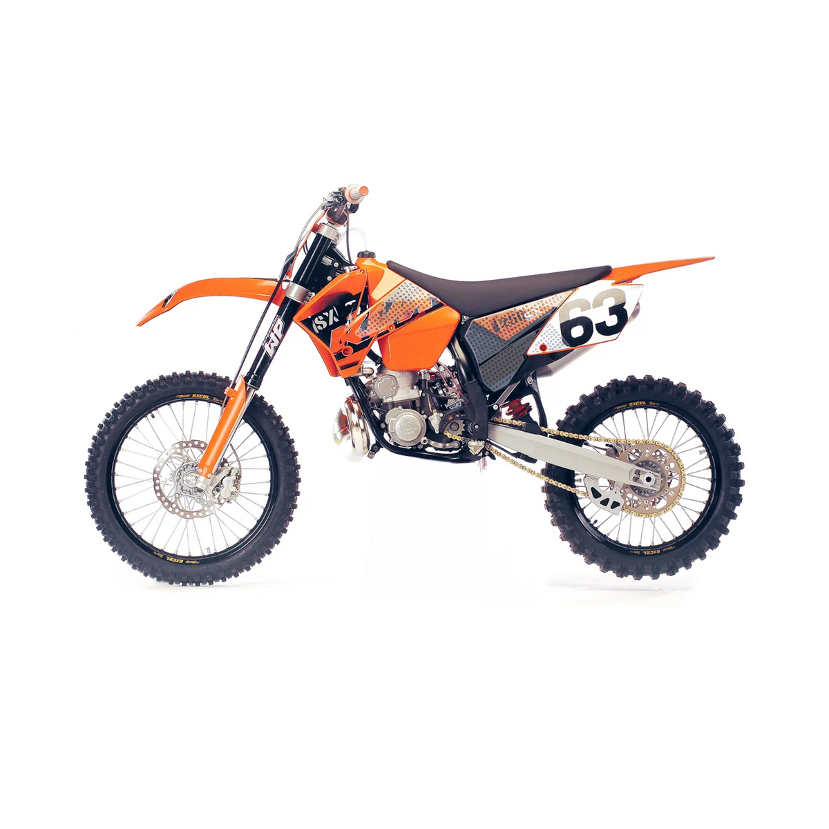 KTM 125/200/250/300/400/450/525 EXC 04-07 Dirt Bike 3D Griptape Kit (0045)