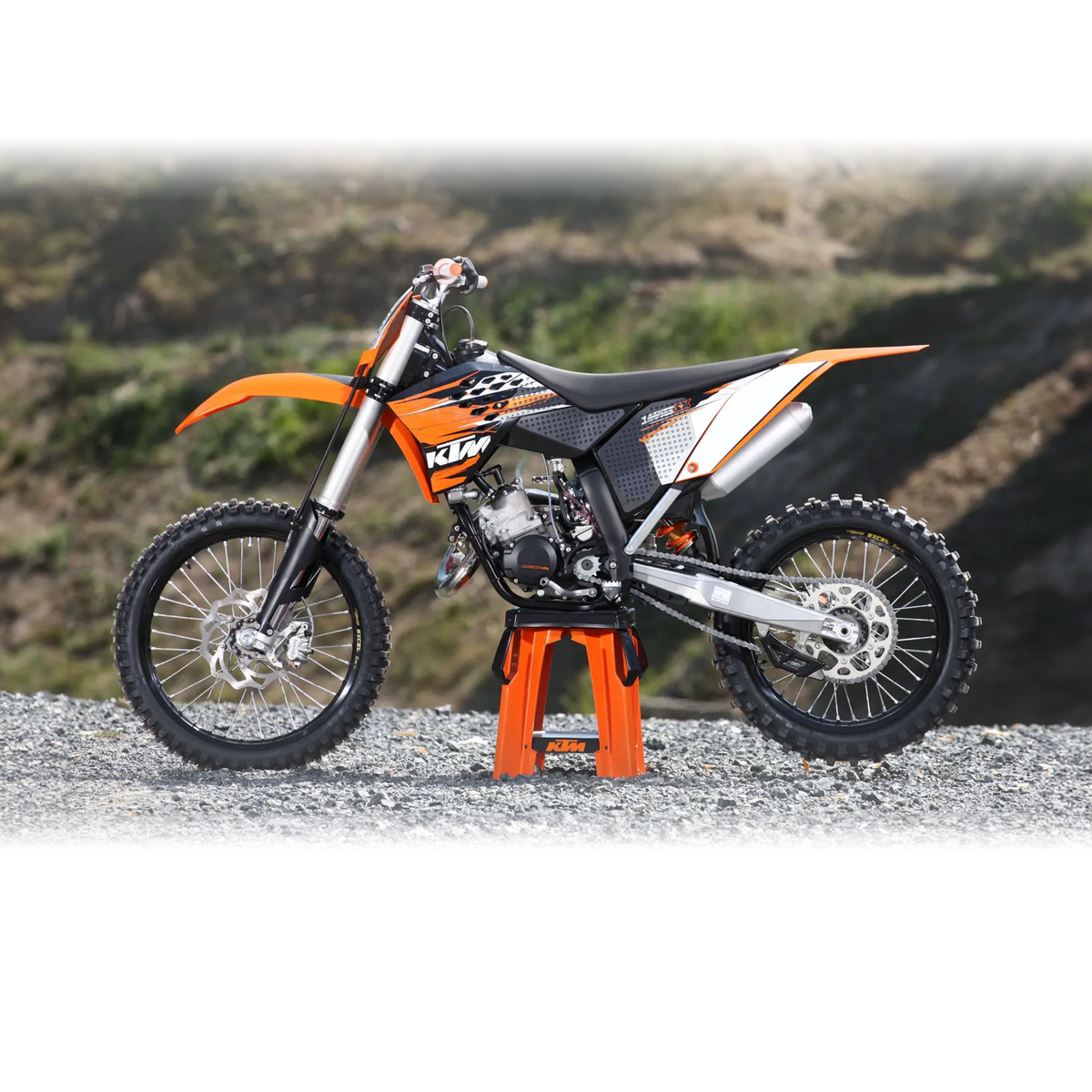KTM 125 SX 07-10 Dirt Bike 3D Griptape Kit (0048-1)