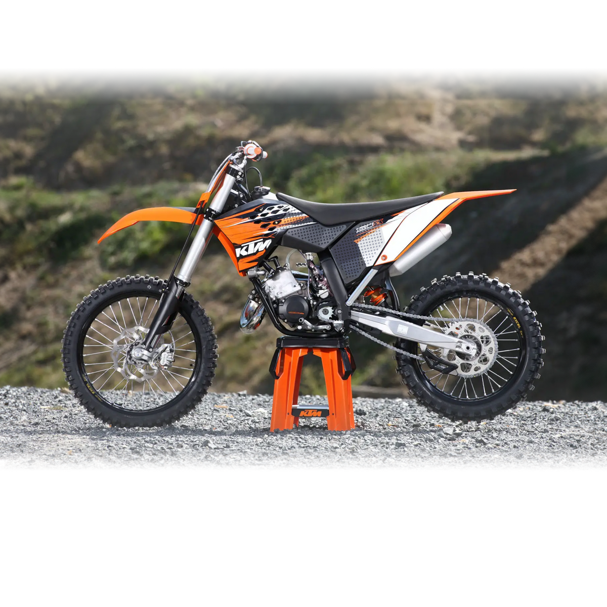 KTM 200 XC 08-09 Dirt Bike 3D Griptape Kit (0048-6)