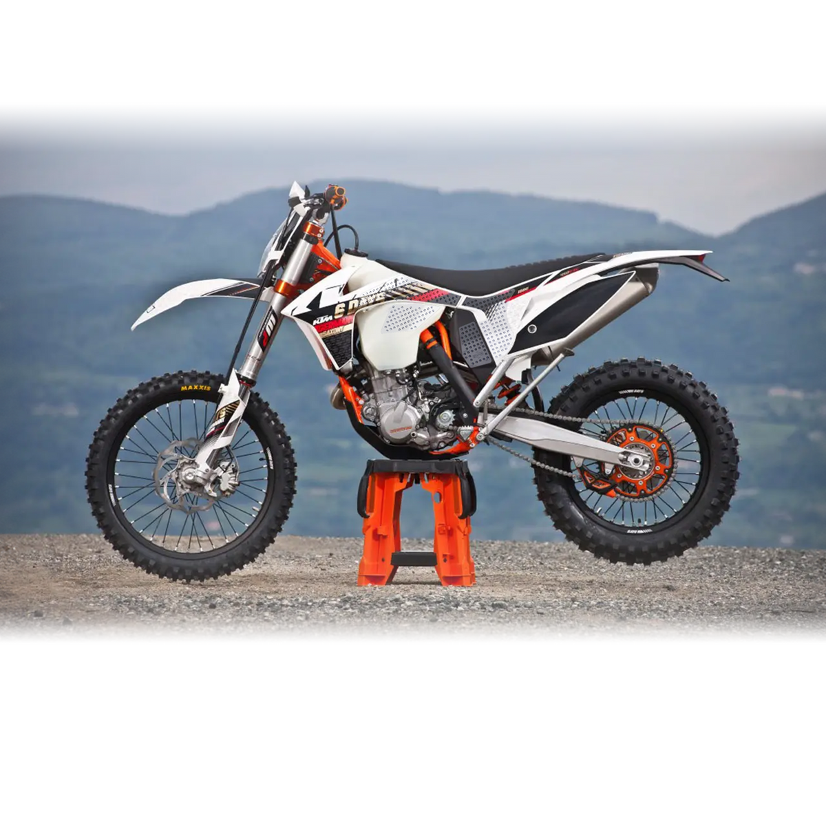 KTM 125/200/250/300/350/450/500 EXC 12-13 Dirt Bike 3D Griptape Kit (0050)