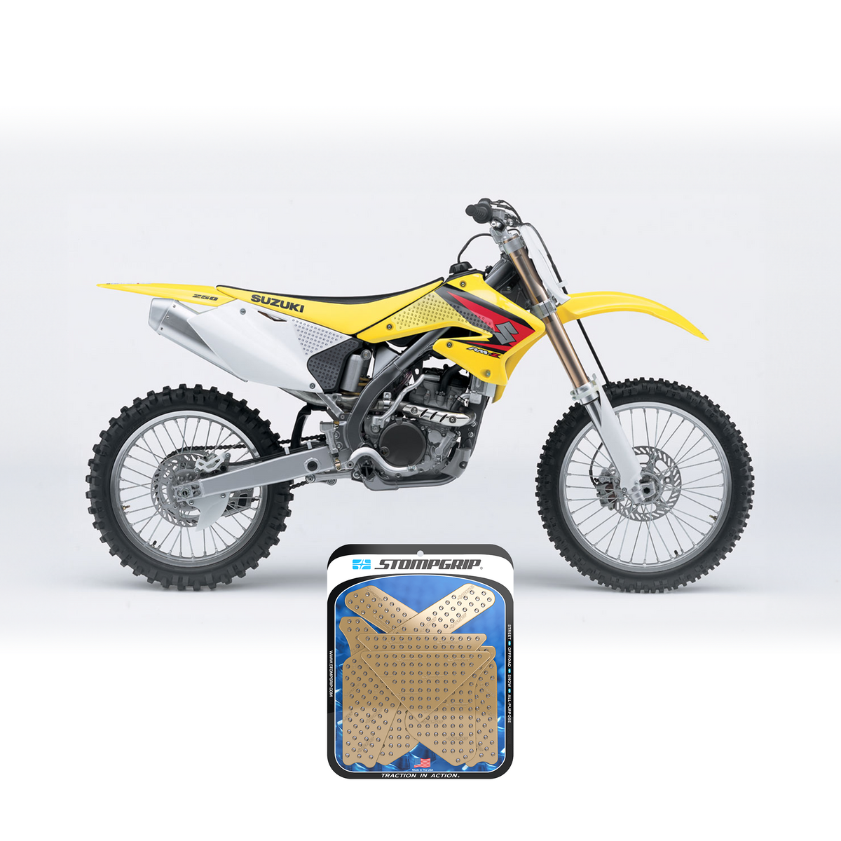 Suzuki RM-Z250 04-06 Dirt Bike 3D Griptape Kit (0055)