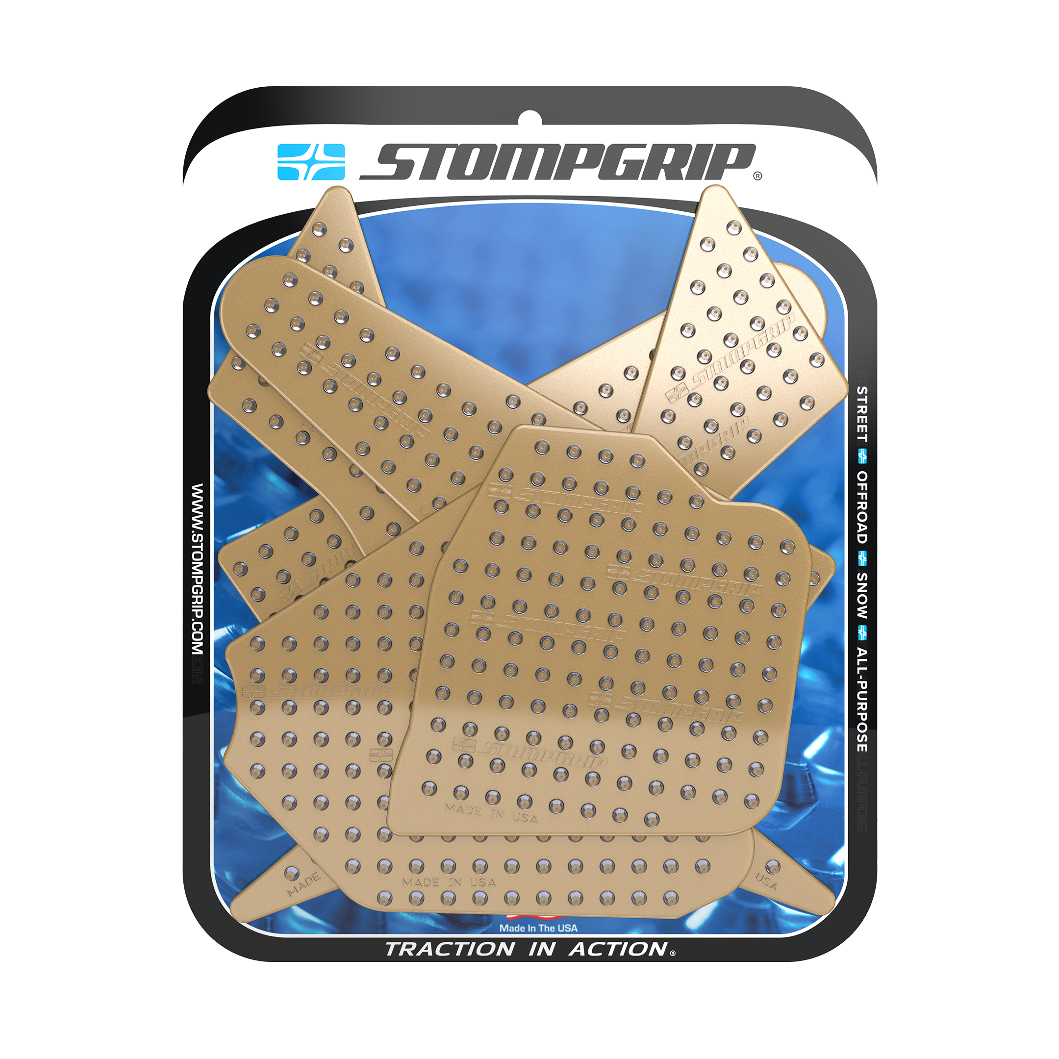 Stompgrip - KTM 250 SX 2017 Dirt Bike 3D Griptape Kit (0058-5)