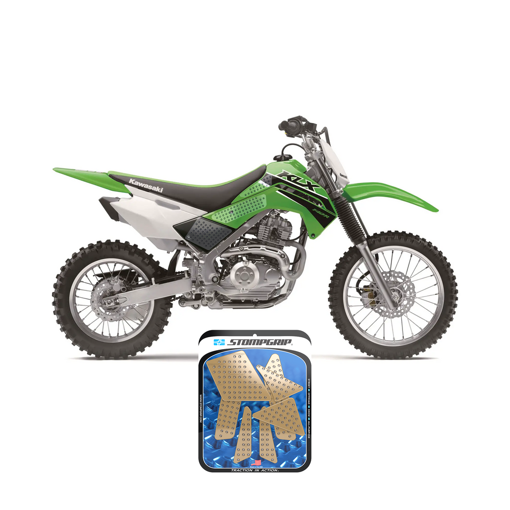 Stompgrip - Kawasaki KLX 140/G/L/R F 11-26 Dirt Bike 3D Griptape Kit (