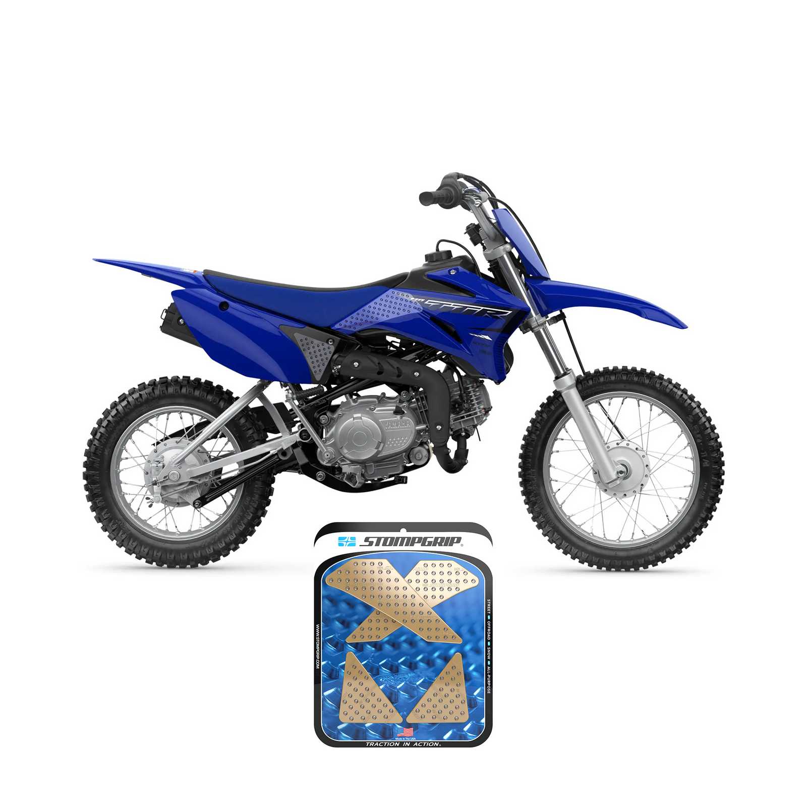 Stompgrip - Yamaha TTR 110 E 16-25 Dirt Bike 3D Griptape Kit (0066)