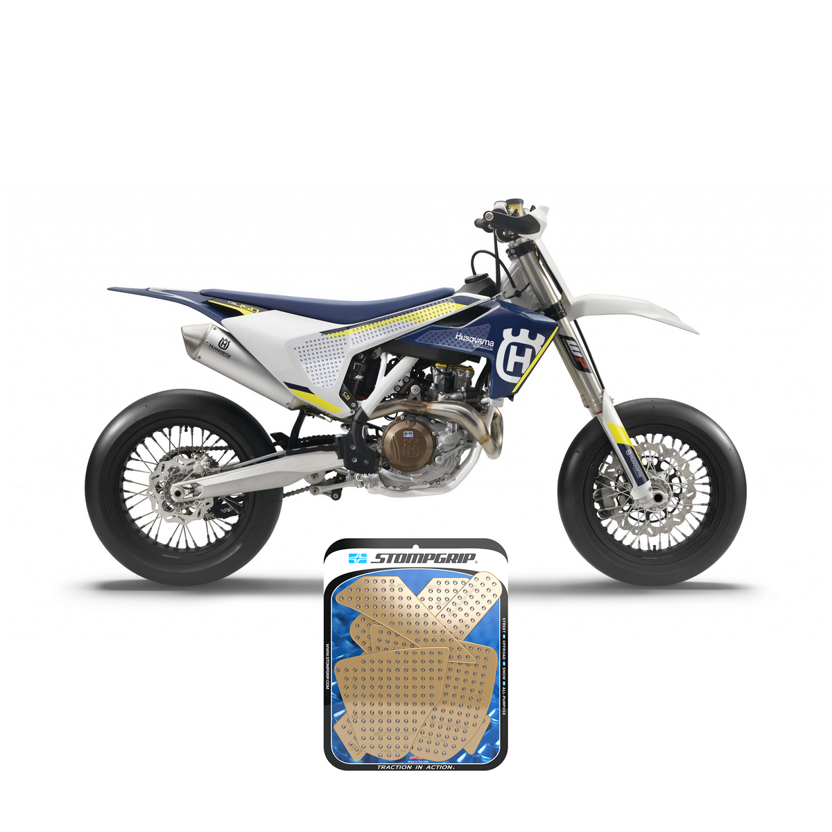 Husqvarna FS 450 16-18 Dirt Bike 3D Griptape Kit (0068-2)