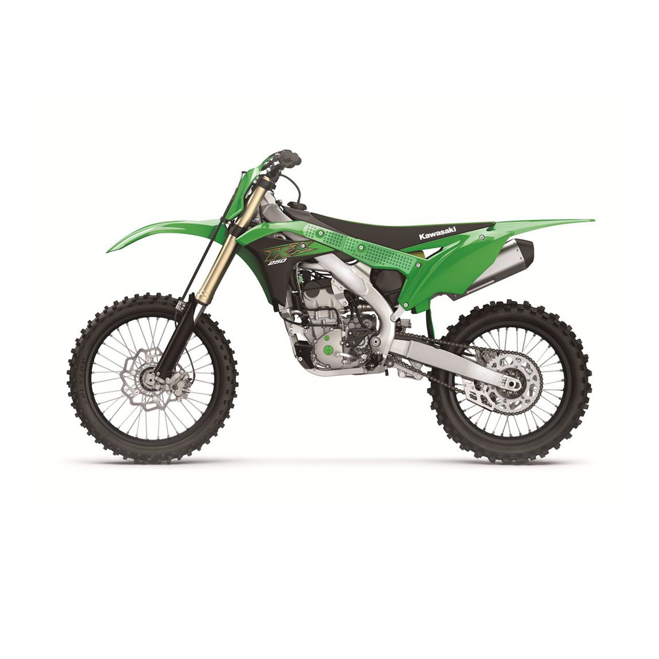 Stompgrip Kawasaki KX 250F 17 20 Dirt Bike 3D Griptape Kit 0072