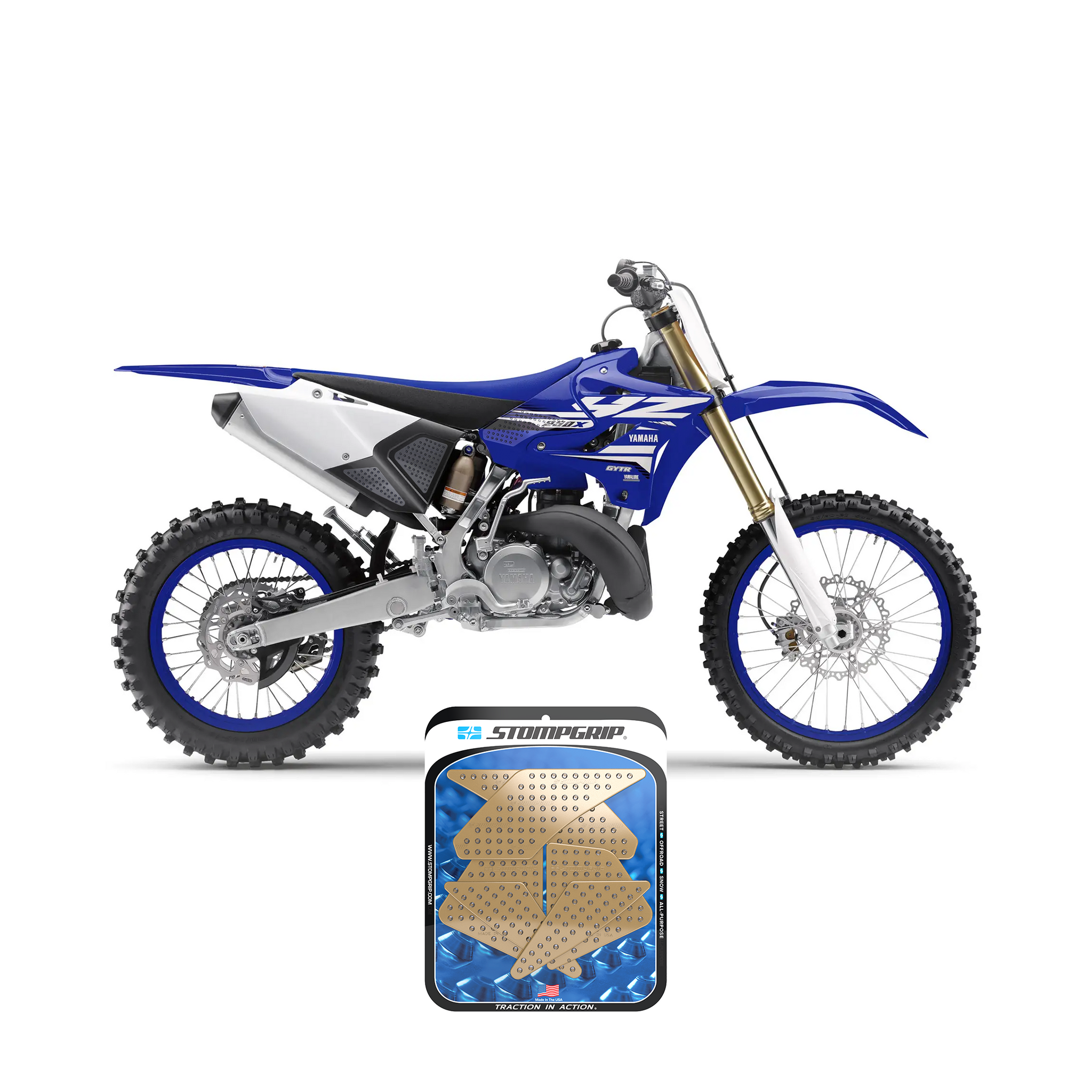 Yamaha YZ125 X 250 X 16 21 Dirt Bike 3D Griptape Kit 0074
