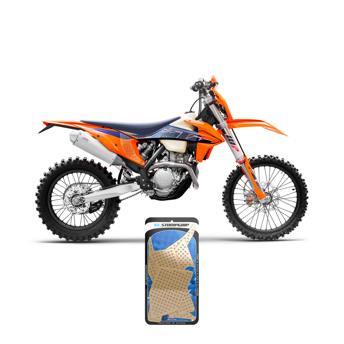 KTM 350/500 XCF-W 20-23 Dirt Bike 3D Griptape Kit (0081-7)