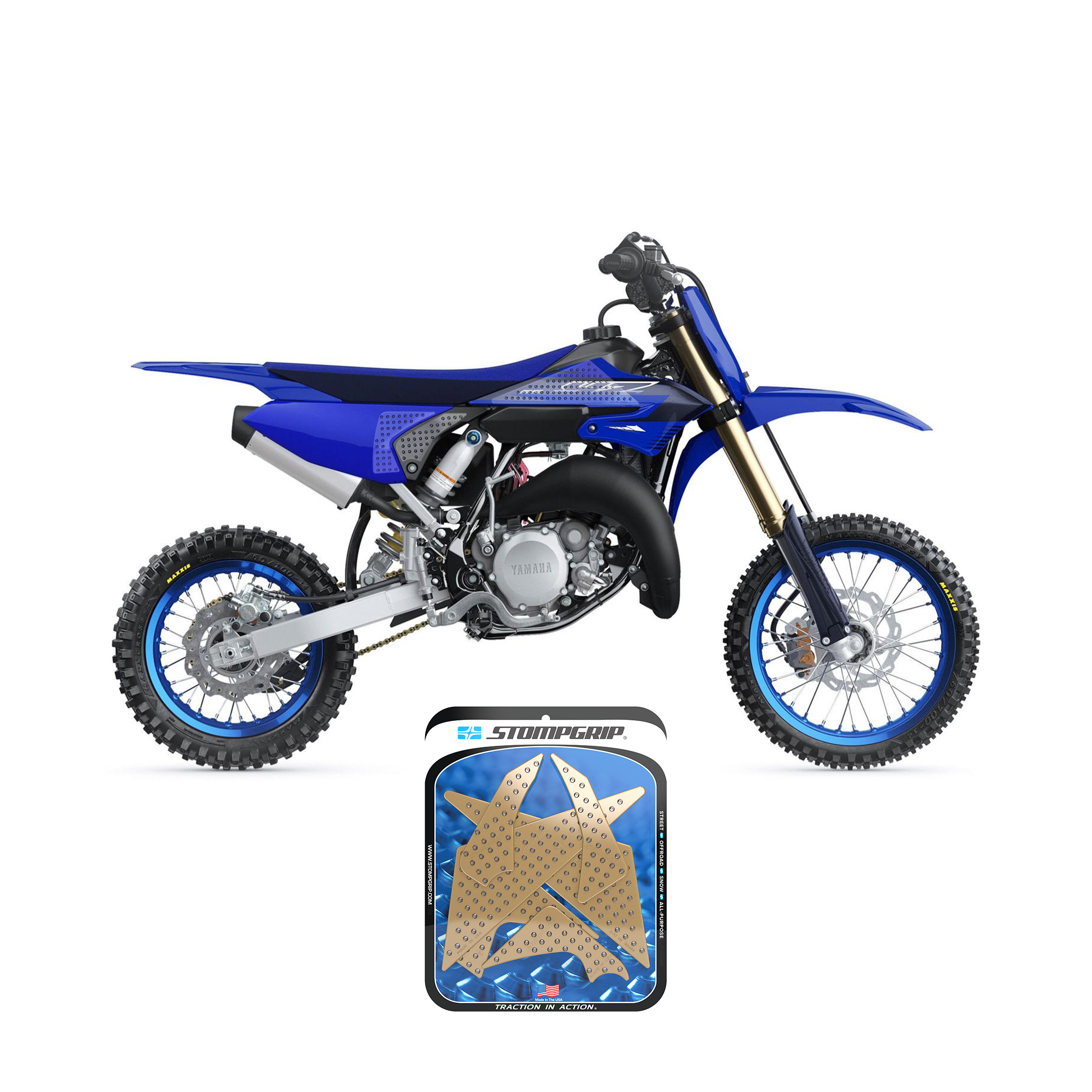 Stompgrip - Yamaha YZ65 18-26 Dirt Bike 3D Griptape Kit (0084)