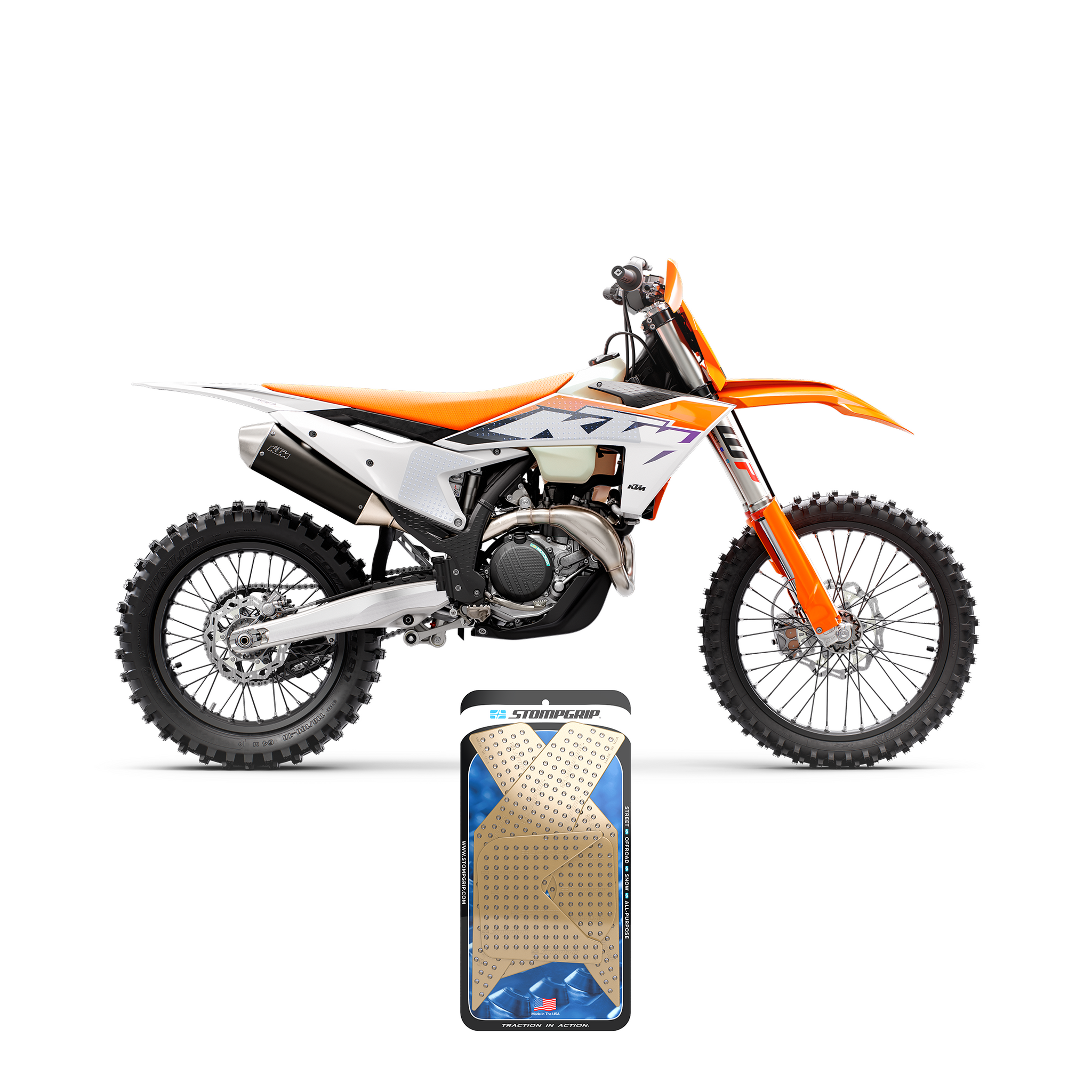 KTM 250 300 350 450 XC XC F 23 24 Dirt Bike 3D Griptape Kit 0089