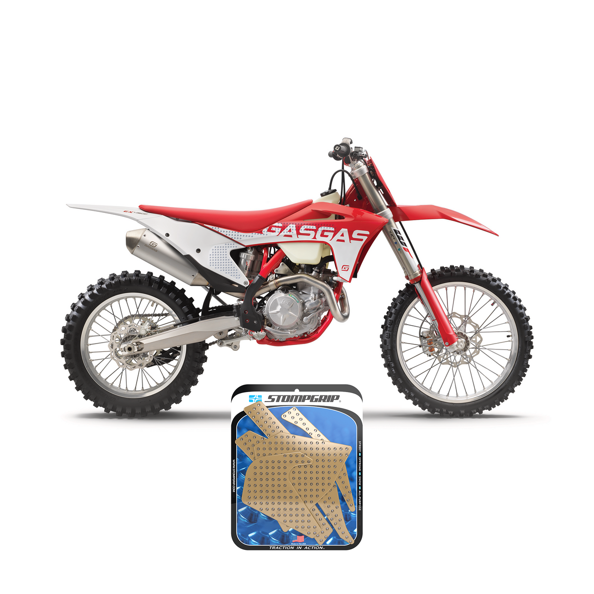 GASGAS EX 250F/350F/450F 21-23 Dirt Bike 3D Griptape Kit (0091-2)
