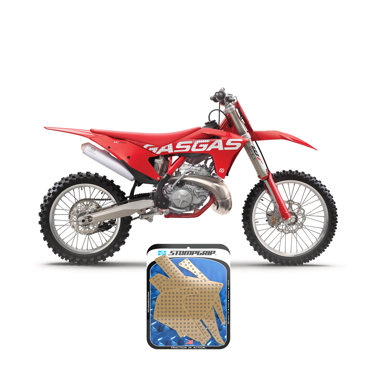 GASGAS MC 125/250 21-23 Dirt Bike 3D Griptape Kit (0091-1)