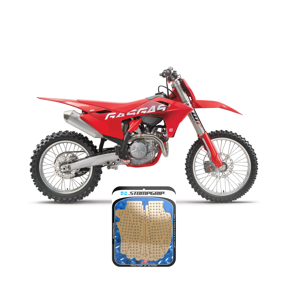 GASGAS MC 250F/350F/450F 2024 Dirt Bike 3D Griptape Kit (0094-7)