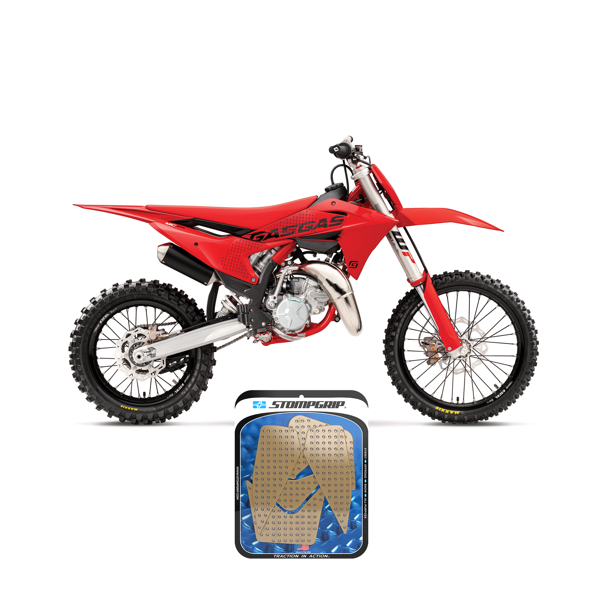 Stompgrip - GASGAS MC 85 25-26 Dirt Bike 3D Griptape Kit (0100-1) Stompgrip - GASGAS MC 85 25-26 Dirt Bike 3D Griptape Kit (0100-1)