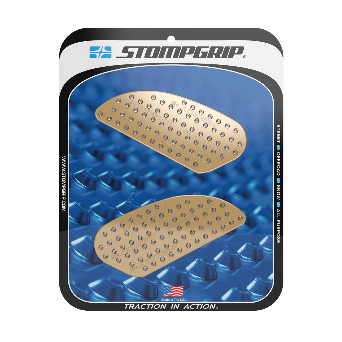 Stompgrip - Universal Street Bike: Sprint Tank Grips (0007)