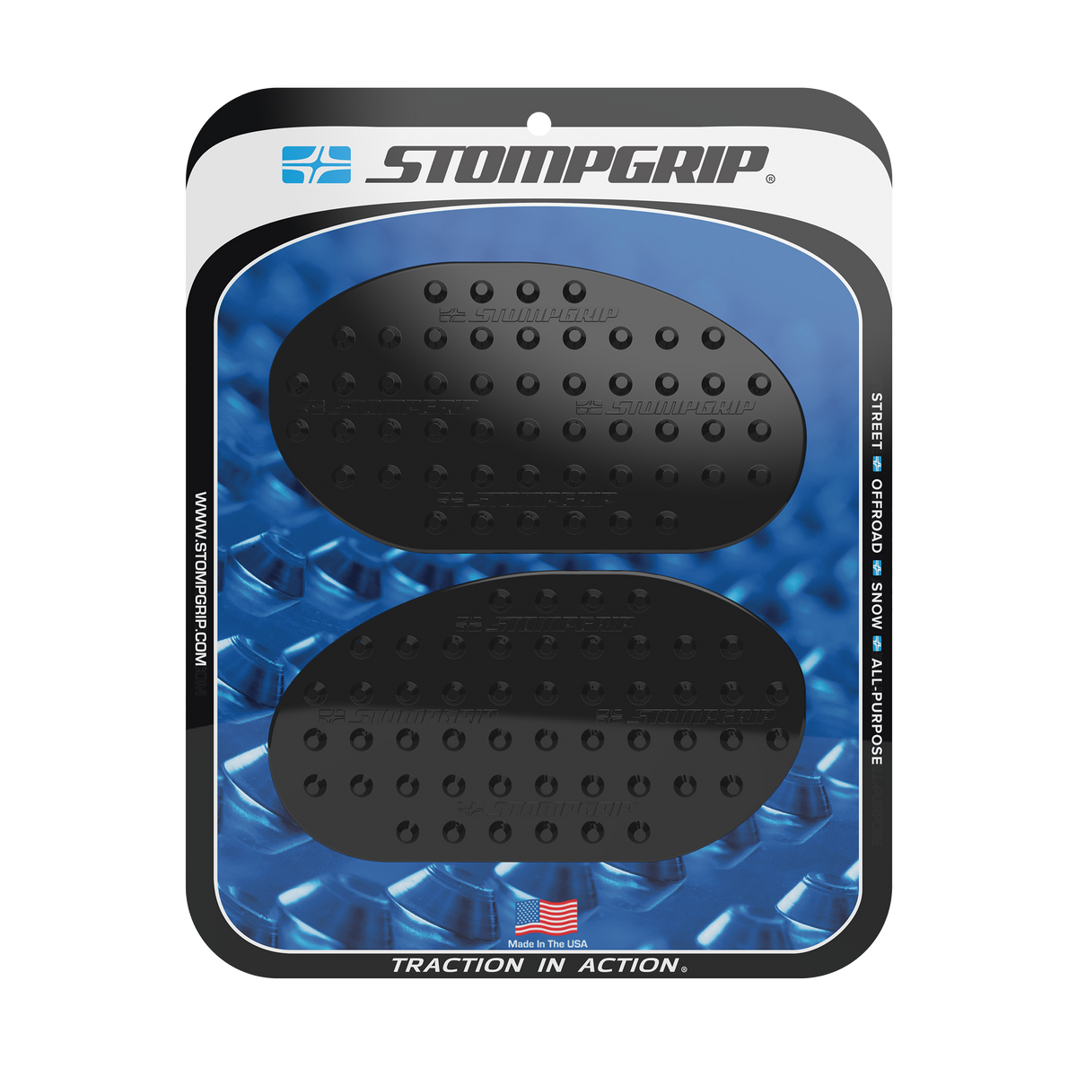 Stompgrip - Universal Street Bike: Small Sport Bike Tank Grips (0002)