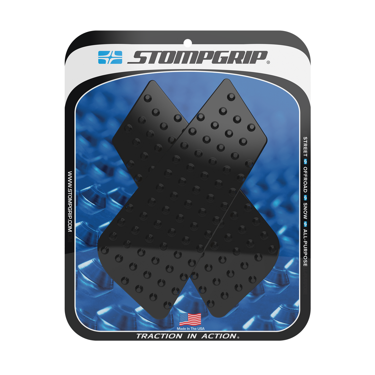 Stompgrip - Universal Street Bike: Wedge Tank Grips (0004)