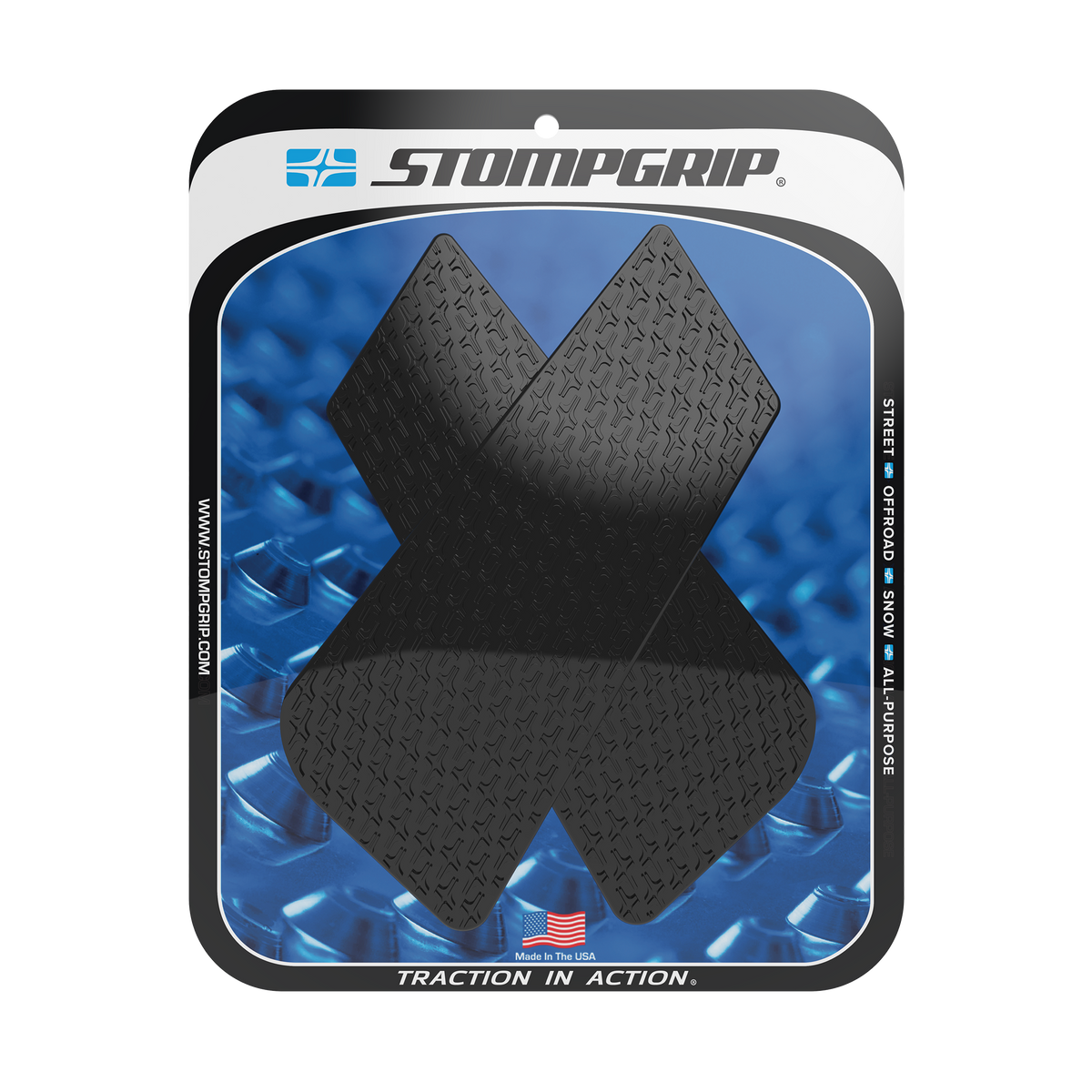 Stompgrip - Universal Street Bike: Wedge Tank Grips (0004)