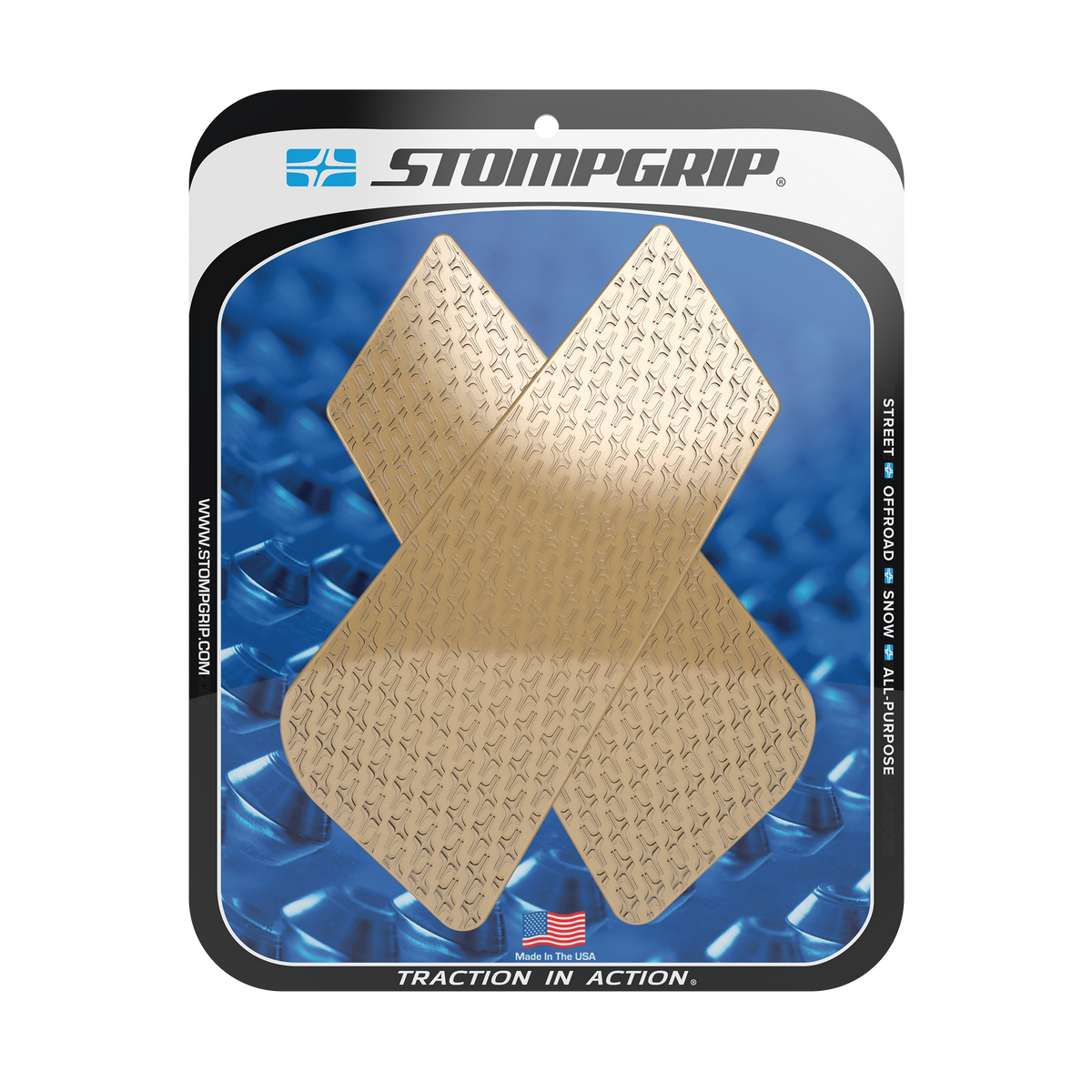 Stompgrip - Universal Street Bike: Wedge Tank Grips (0004)