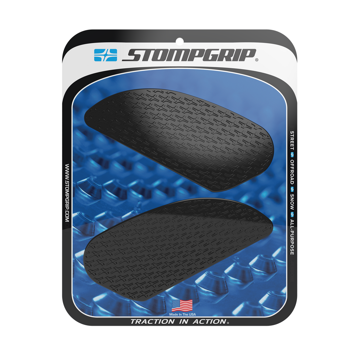 Stompgrip - Universal Street Bike: Rally Tank Grips (0006)